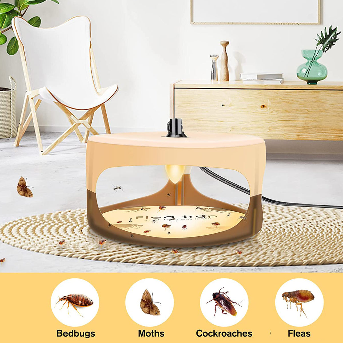 Micnaron Natural Insect Trap Bed Bug Control for Home